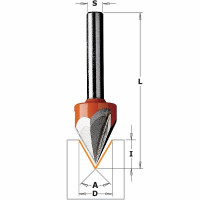 12,7x11x57,2x60 ° x6 Фрези для гравіювання (60 °), (35 °) СМТ