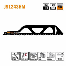 Полотно для сабельної пили 305x250x50x1,5x12,7x2 JS1243HM