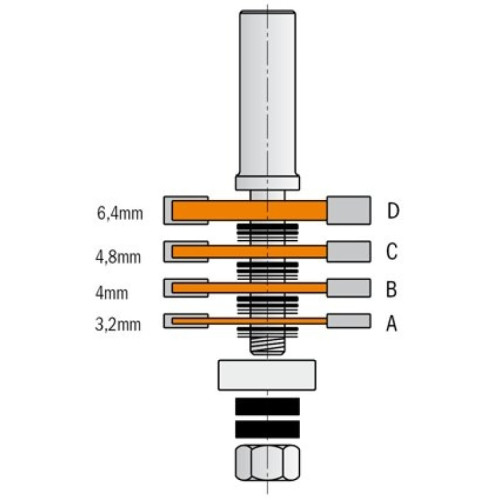 12,8x47,6x3,2-18x81x12 Фрези пилкові (складальні) СМТ