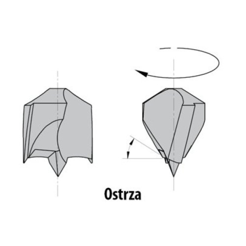 307.055.11 Свердло NP HW D=5,55 I=40 L=67 S=8x20 RH