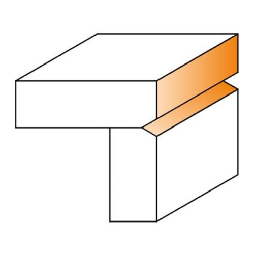 25.4x19x12.7x12 Фреза фасочная - пазовальная СМТ