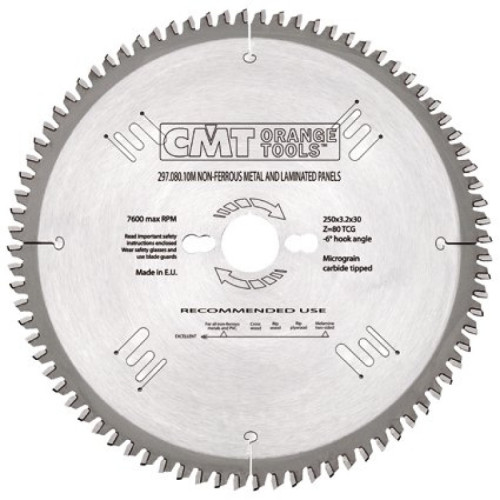 Пильный диск 400x32x3.8x108 - для ламината, пластика, цветных металлов CMT 297.108.16P