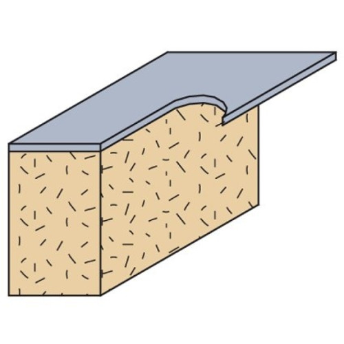 15.87x19x59.3x6.35 Фрезы обгонные по ламинату СМТ
