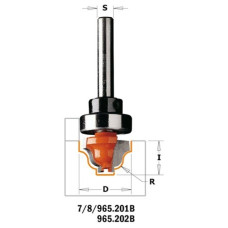 4x28,6x13,3x58x12 Фрезы для декорирования с подшипником СМТ