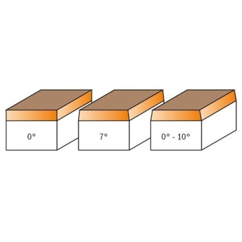 6.35x6.35x38.1x6.35x7° Фрезы твердосплавные для триммера СМТ