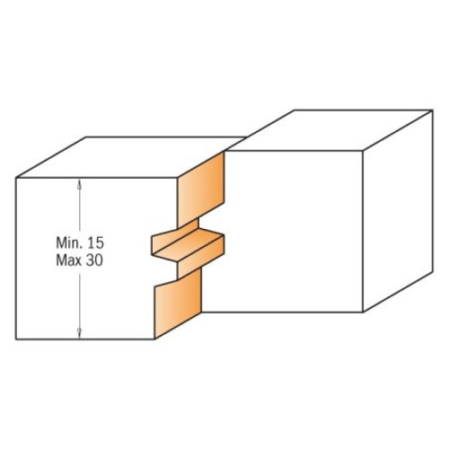 44,4x32x70,1x15 - 30x12,7 фрези для зворотніх з’єднання СМТ