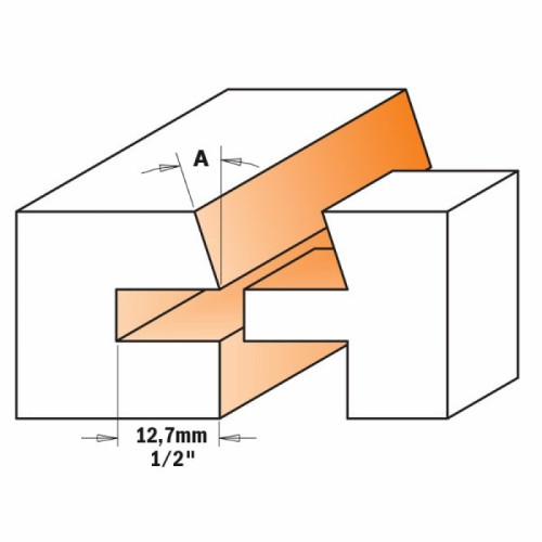12x41.2x16-35x18°x87 Комплект регулируемых фрез для соединения СМТ