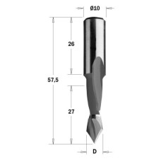313.060.11 Свердло HW P D=6 I=27 L=57,5 S=10x26 RH