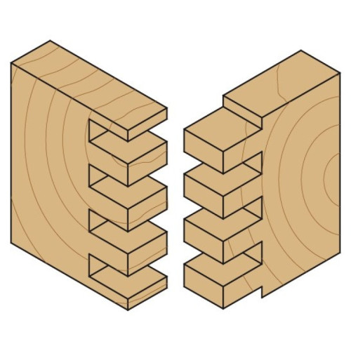 47,6x9,5x97x12-40x12,7 Фрезы для шиповых соединений СМТ