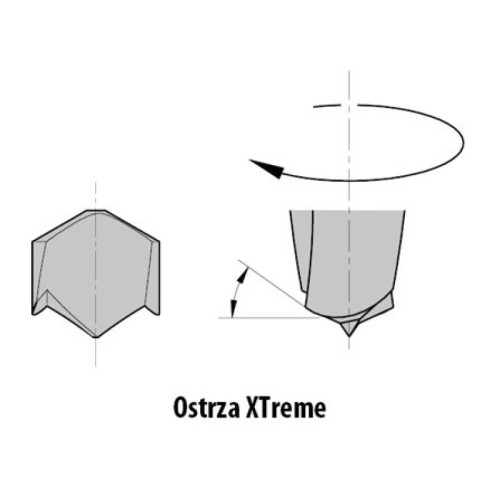 311.050.42 Свердло NP HW D=5 I=35 L=70 S=10x30 LH XTREME-HW