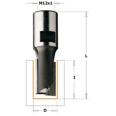 24x25x60xM12x1 Фреза концевая пазовая с резьбовым хвостовиком СМТ