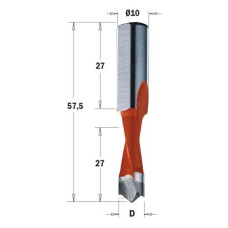 310.100.42 Свердло NP HW D=10x27 L=57,5 S=10x25 LH XTREME-HW