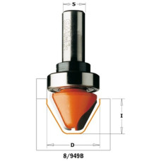 28,5x19x63,5x60°x12,7 Фрезы для гравировки (60°) с подшипником СМТ