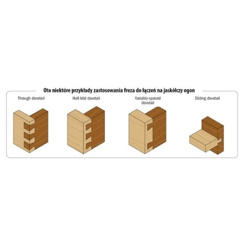 9,5x9,5x60,3x14°x6 Фрезы для соединения «ласточкин хвост» СМТ