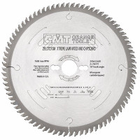 Пильний диск 300x30x3.2x96 - на форматно розкрійний верстат, хромований CMT 295.096.12M