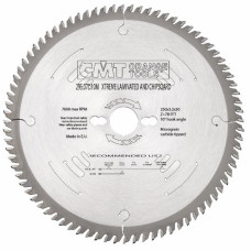 Пильний диск 300x30x3.2x96 - на форматно розкрійний верстат, хромований CMT 295.096.12M