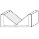 31,7x16x63,5x90 ° x12 ФРЕЗА Пазова V-образна C КУТОМ 90 ГРАДУСІВ СМТ