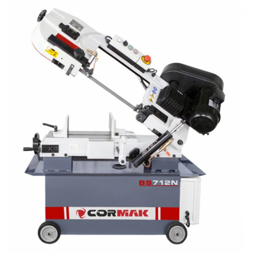 Ленточная пила по металлу (станок ленточнопильный) электро Cormak bs712n/400v - 1100 вт, 400 в, напольная
