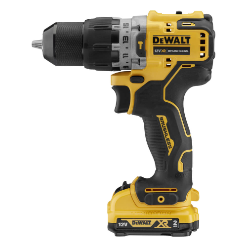 Акумуляторний дриль шуруповерт безщітковий ударний Dewalt DCD706D2