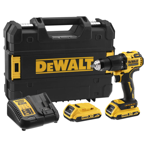 Акумуляторний дриль шуруповерт безщітковий ударний Dewalt DCD709D2T
