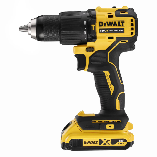 Акумуляторний дриль шуруповерт безщітковий ударний Dewalt DCD709D2T