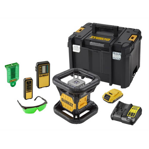 Уровень Dewalt лазерный ротационный DCE079D1G