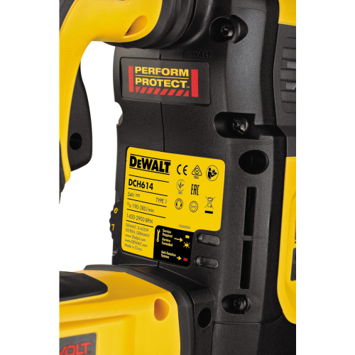 Перфоратор акумуляторний безщітковий DeWALT DCH614X2
