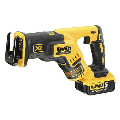 Сабельная электропила аккумуляторная бесщёточная Dewalt DCS367P2