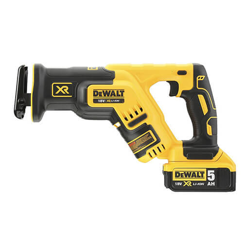 Сабельная электропила аккумуляторная бесщёточная Dewalt DCS367P2