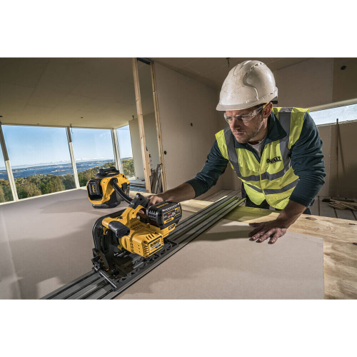 Акумуляторна дискова пила занурювальна Dewalt DCS520T2R