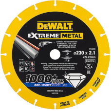 Алмазный пильный диск 230x22.2 - для металла DeWALT DT40255