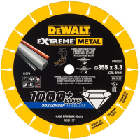 Алмазный пильный диск 355x25.4 - для металла DeWALT DT40257