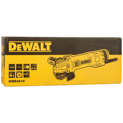Шлифмашина угловая - болгарка сетевая DeWALT DWE4215