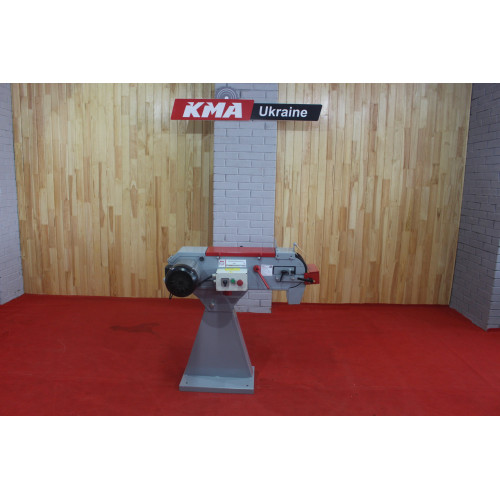 Стрічково шліфувальний верстат по металу Holzmann msm150_400v - 3000 вт, 400 в, підлоговий