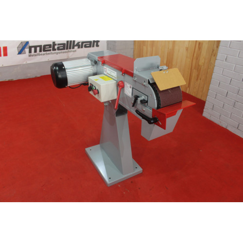 Стрічково шліфувальний верстат по металу Holzmann msm150_400v - 3000 вт, 400 в, підлоговий