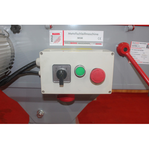 Стрічково шліфувальний верстат по металу Holzmann msm150_400v - 3000 вт, 400 в, підлоговий