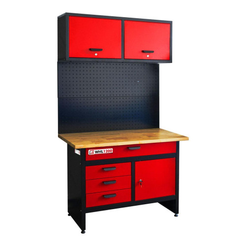Стіл верстак з настінною шафою Holzmann WHL1200