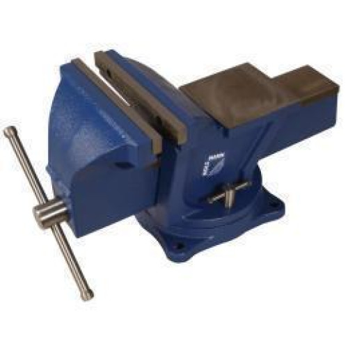 Ручные тиски настольные в комплекте с поворотной плитой Holzmann wbs200n