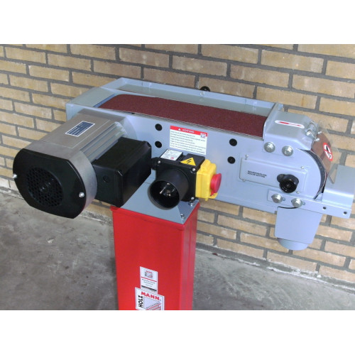 Ленточно шлифовальный станок по металлу Holzmann msm100neo_400v - 1500 вт, 400 в, напольный