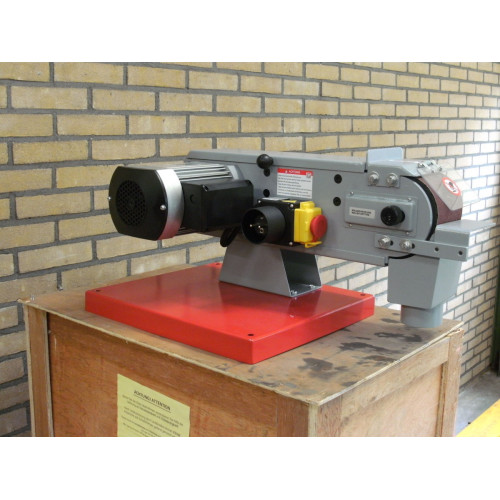 Ленточно шлифовальный станок по металлу Holzmann msm100neo_400v - 1500 вт, 400 в, напольный