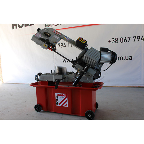 Ленточная пила по металлу (станок ленточнопильный) электро Holzmann bs712top-g_400v - 1100 вт, 400 в, напольная