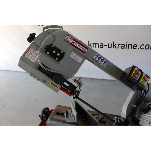 Ленточная пила по металлу (станок ленточнопильный) электро Holzmann bs712top-g_400v - 1100 вт, 400 в, напольная