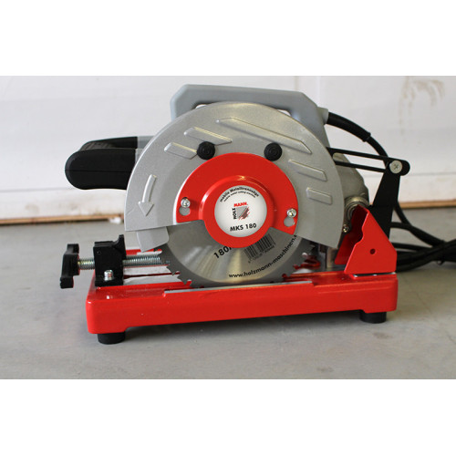 Дисковая отрезная пила по металлу (торцевая) портативная Holzmann mks180_230v - 1280 вт, 220 в