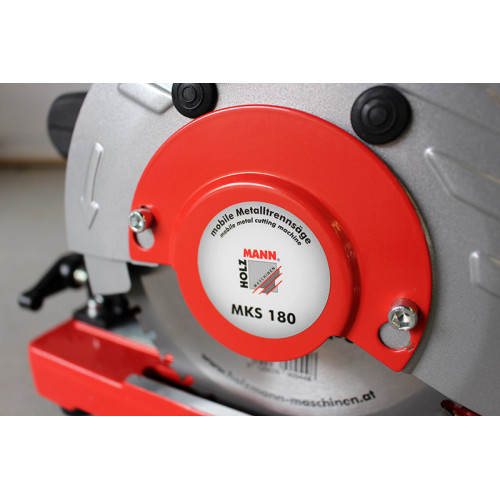 Дисковая отрезная пила по металлу (торцевая) портативная Holzmann mks180_230v - 1280 вт, 220 в