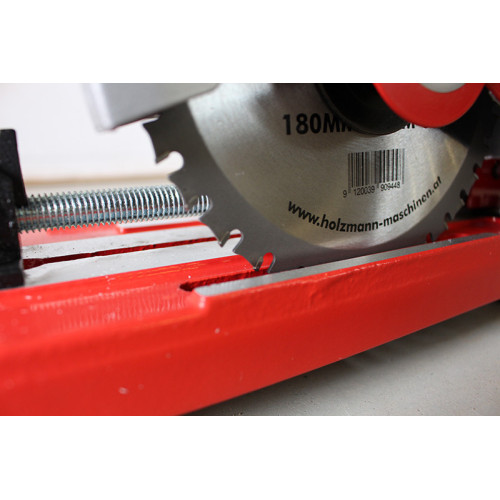 Дисковая отрезная пила по металлу (торцевая) портативная Holzmann mks180_230v - 1280 вт, 220 в