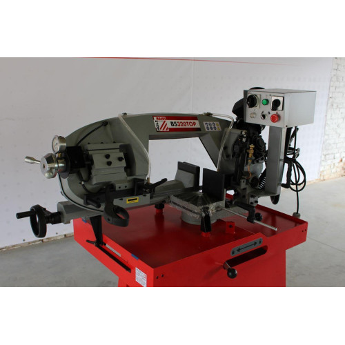 Ленточная пила по металлу (станок ленточнопильный) электро Holzmann bs320top_400v - 1100 ▪︎ 1500 вт, 400 в, напольная