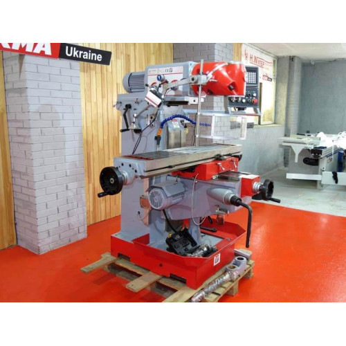 Фрезерний станок вертикальний Holzmann bf700_400v - 2200 вт, 380 в, підлоговий