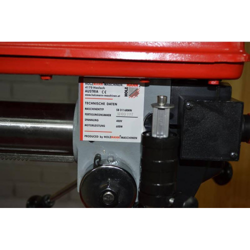 Радиально сверлильный станок Holzmann sb3116rmn_400v - 600 вт, 380 в, настольный