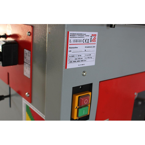 Фрезерный станок по дереву Holzmann FS160SOLID_400V – горизонтальный, 1500 вт, 380 в