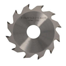 Пильний диск 125x30x1,6x12 - пазувальний по дереву ITA P05.125030012.25P